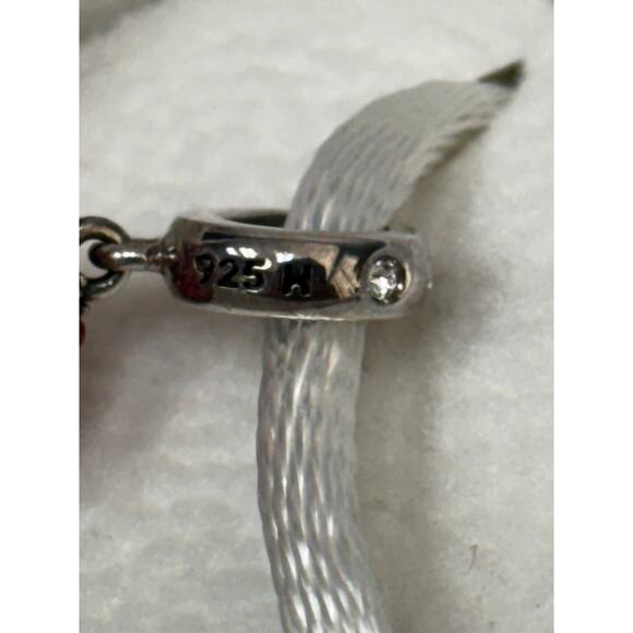 Chamilia Sterling I Still Believe in Santa Crystal Dangle Charm Bead #64175 - Picture 4 of 5